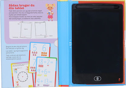 Min Første Tablet - Til Børn - Lær At Regne - Med 20 Opgavekort