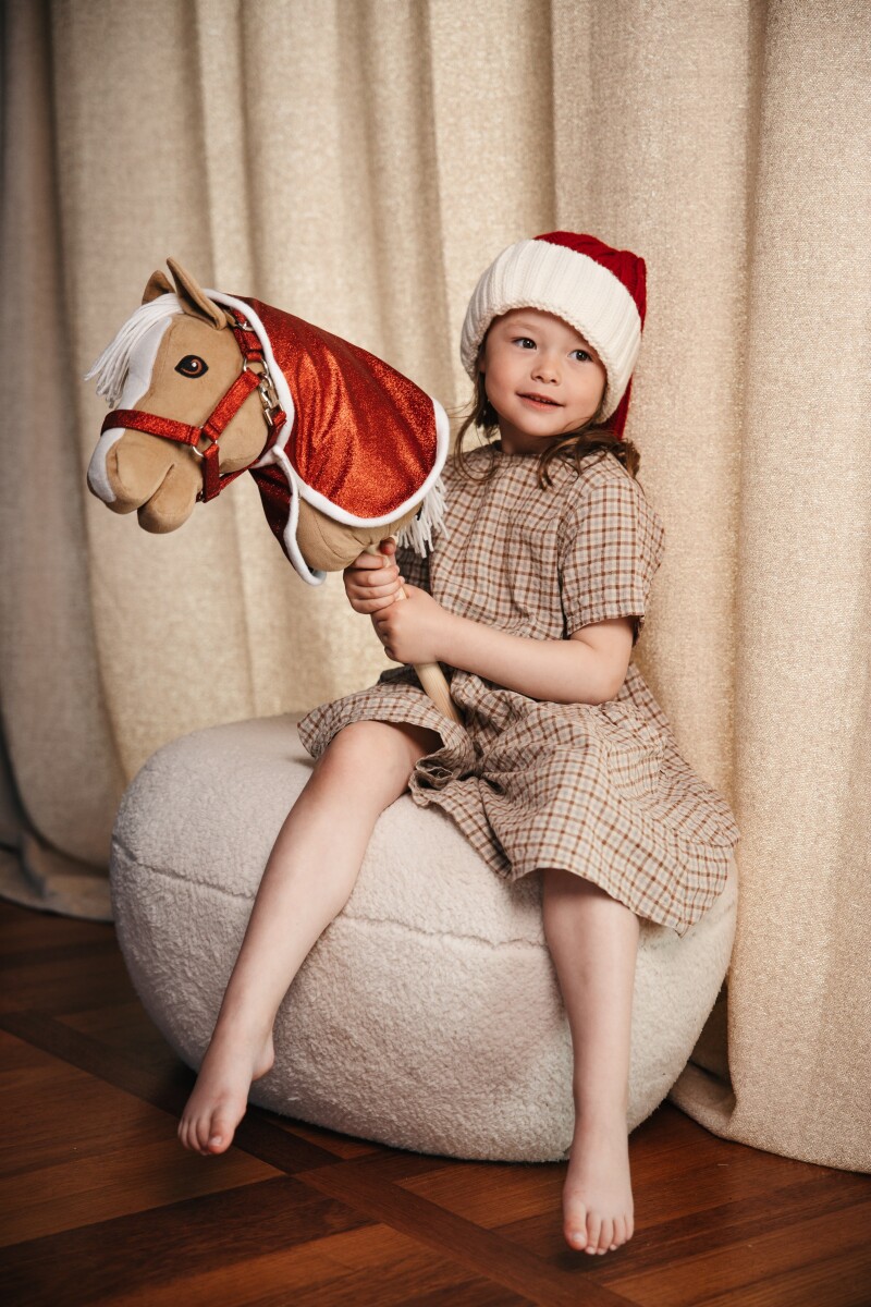 My Hobby Horse - Dækken Rød Glitter