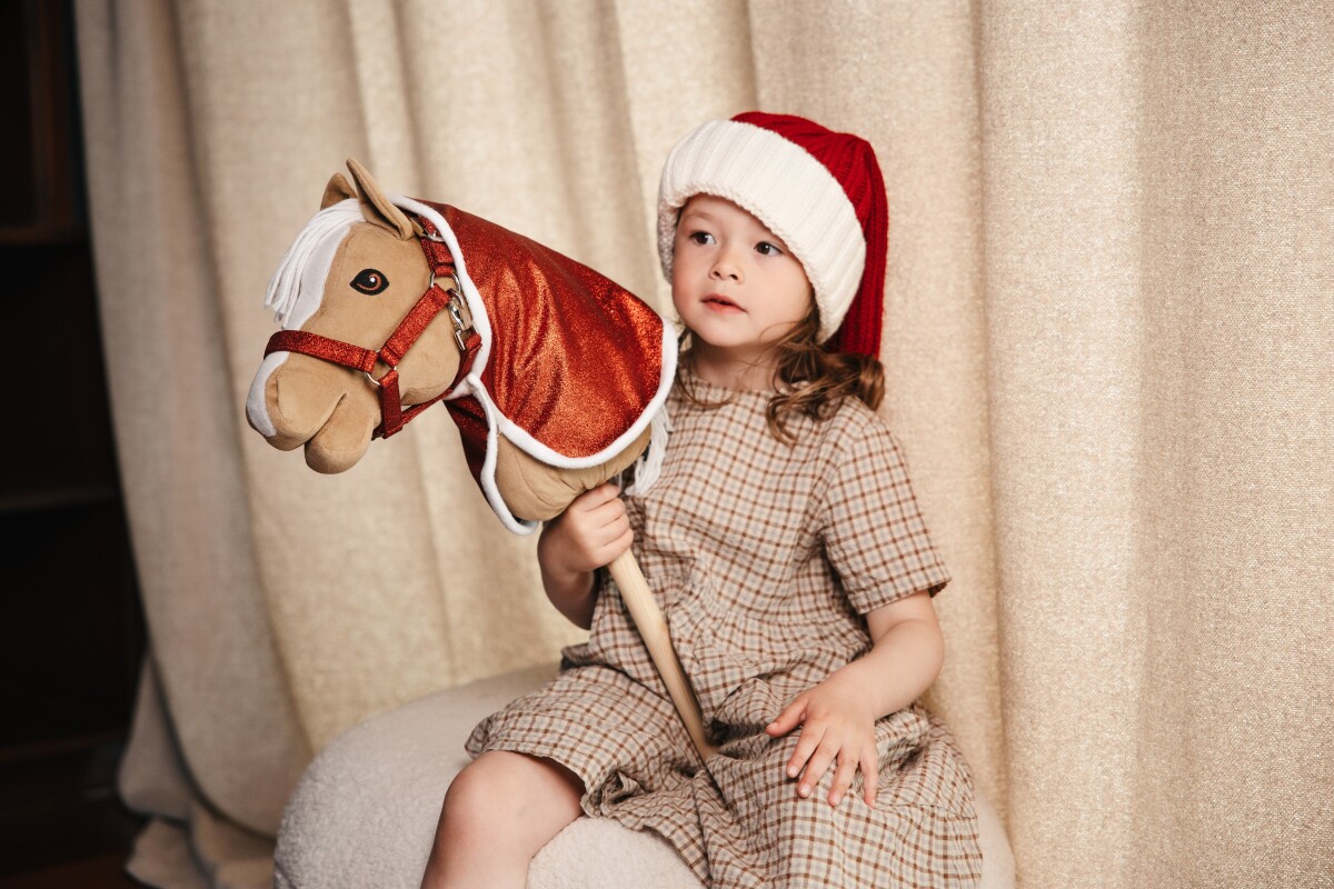 My Hobby Horse - Dækken Rød Glitter