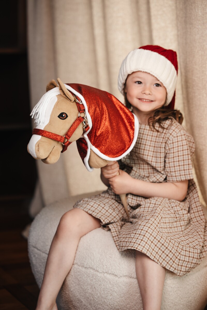 My Hobby Horse - Dækken Rød Glitter