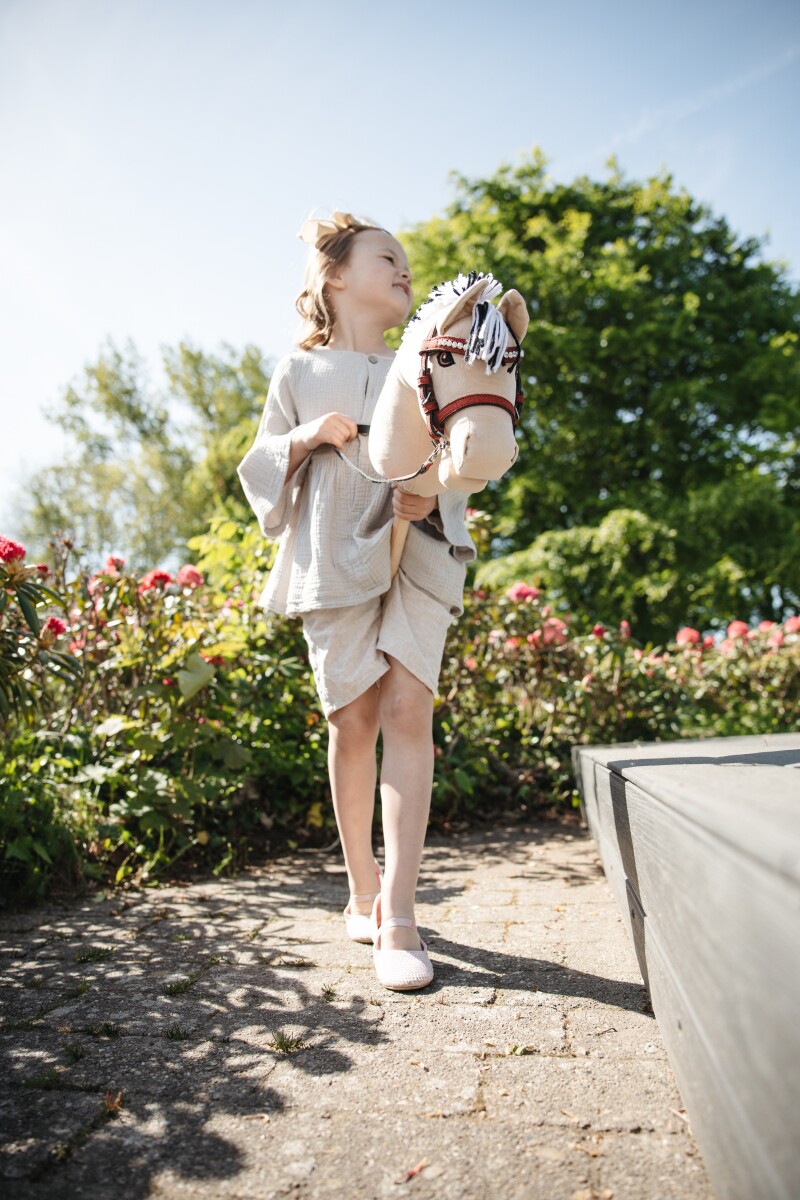 My Hobby Horse - Trense Rød Glitter