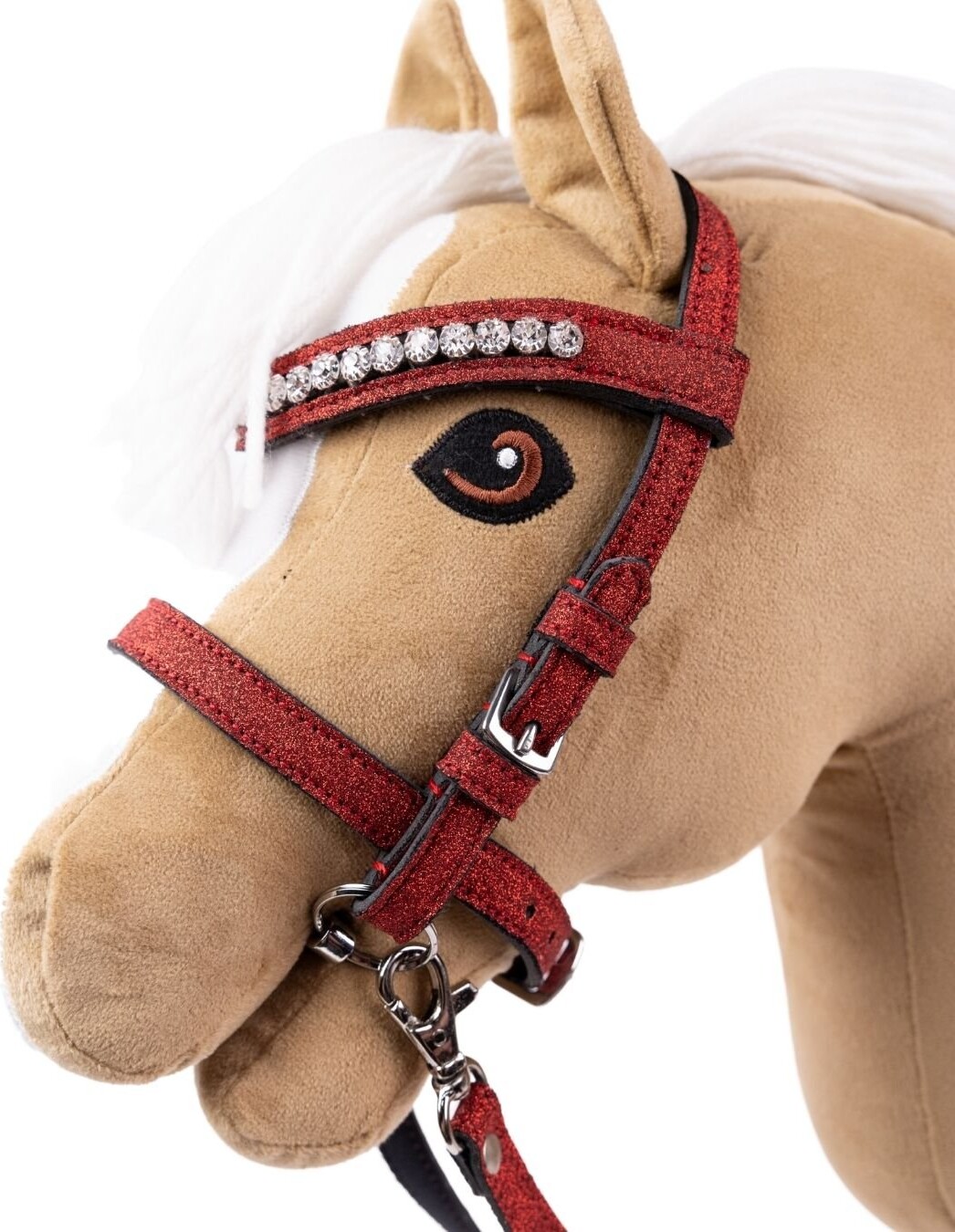 My Hobby Horse - Trense Rød Glitter