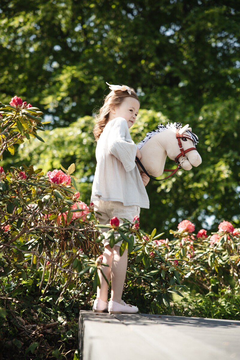 My Hobby Horse - Trense Rød Glitter