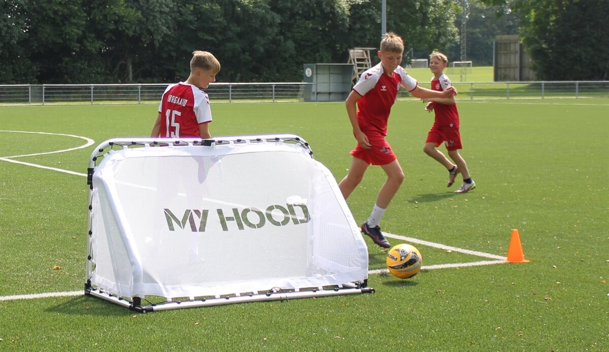Foldbart Fodboldmål - My Hood - 155 X 95 X 77 Cm