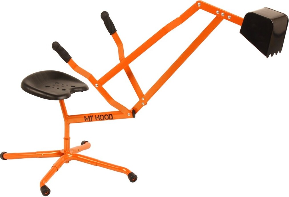 Gravemaskine Til Sandkasse - Orange Og Sort - My Hood