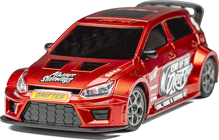 Blackzon - Myte D Drift Rc Car - Samlet - Rød - 1 43 - 548100