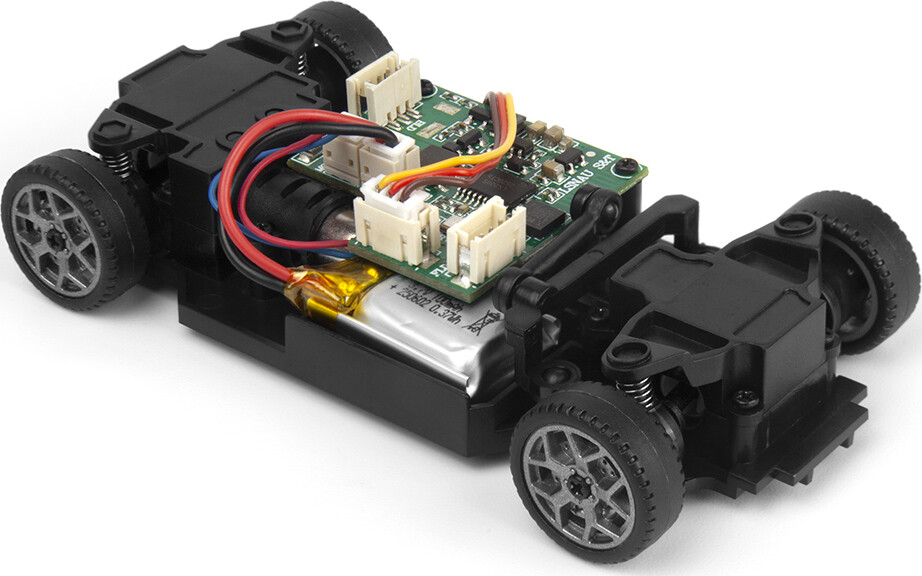 Blackzon - Myte D Drift Rc Car - Samlet - Rød - 1 43 - 548100