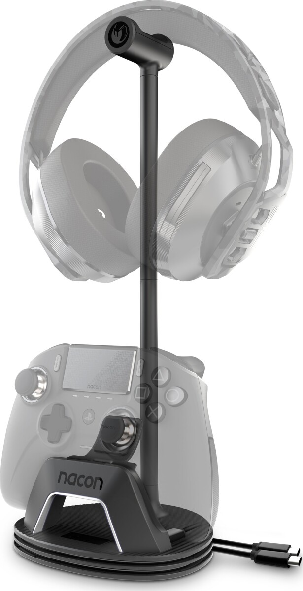 Nacon Charging Station For Headset And Controller Black