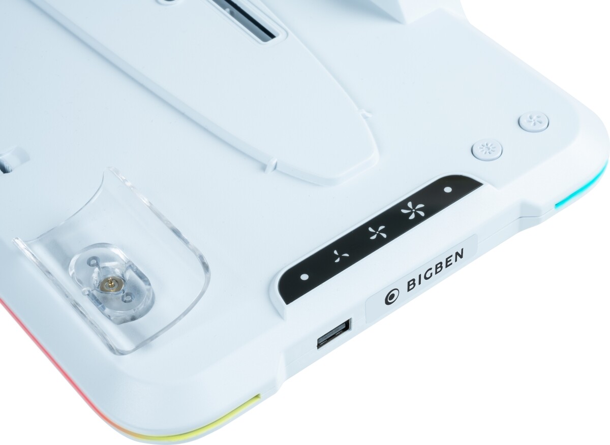 Nacon Charging Station With Fan Rgbusb Hubfan White Ps5 Slim