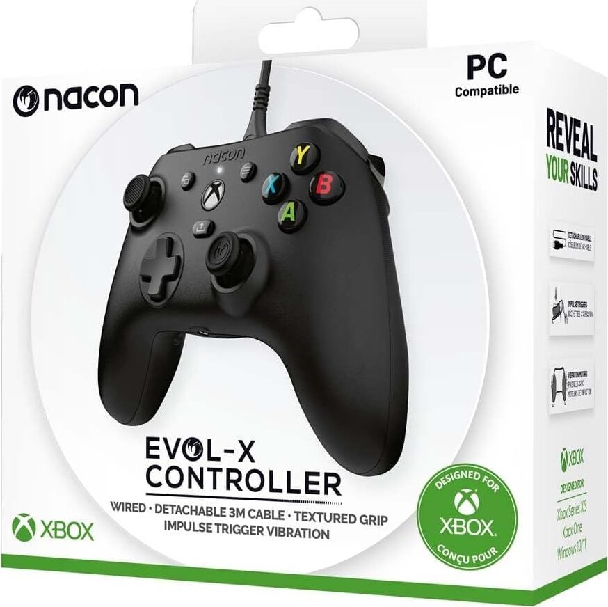 Nacon Entry Level Controller Black Xbox Series X