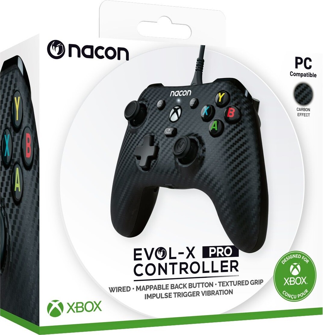 Nacon Entry Level Controller Carbon Xbox Series X