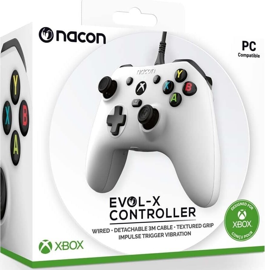 Nacon Entry Level Controller White Xbox Series X