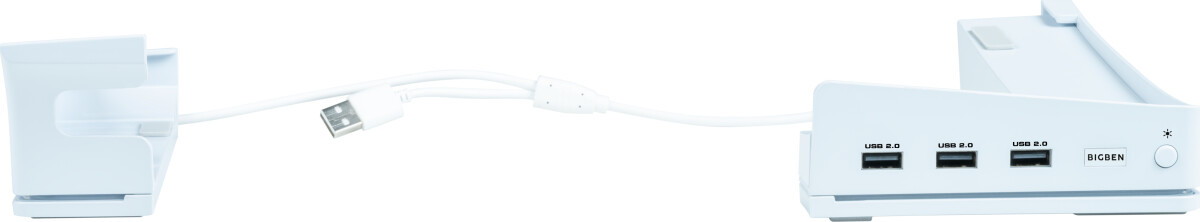 Nacon Horizontal Hub Station Rgbusb Hub White Ps5 Slim