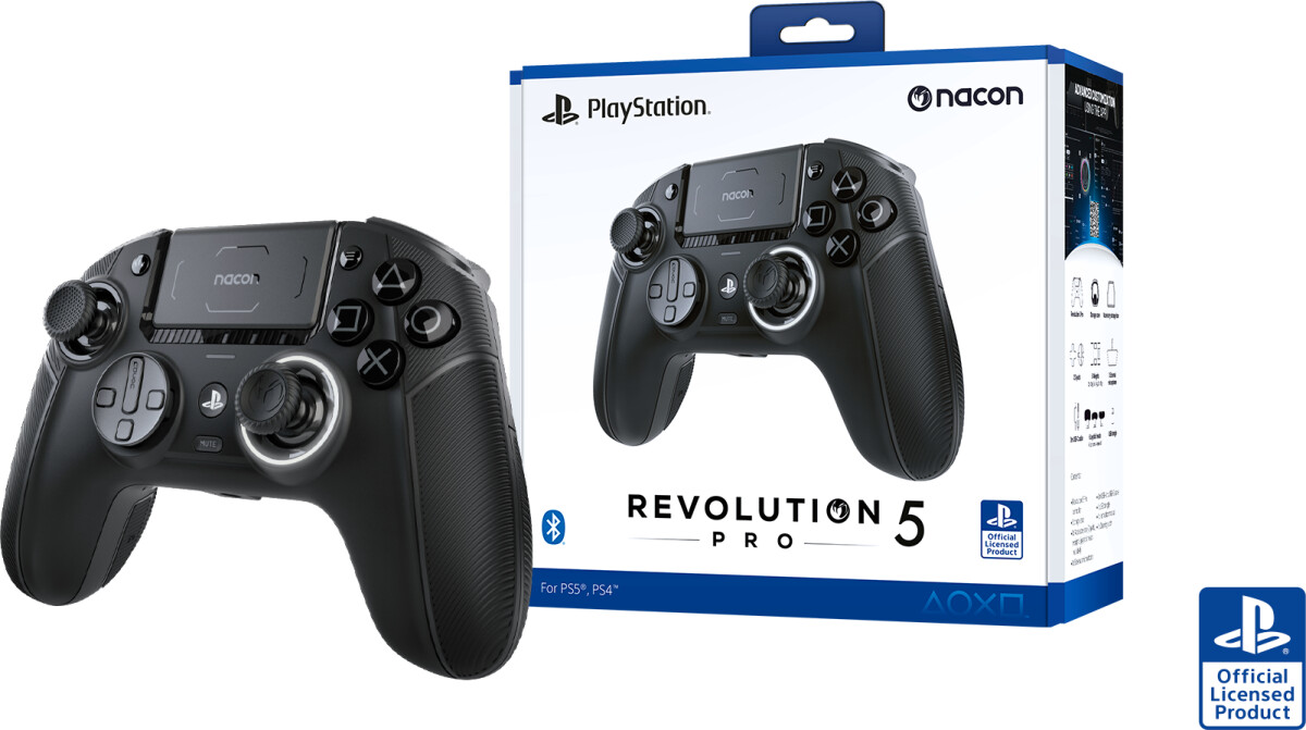 Nacon Ps5 Revolution 5 Pro Controller Black