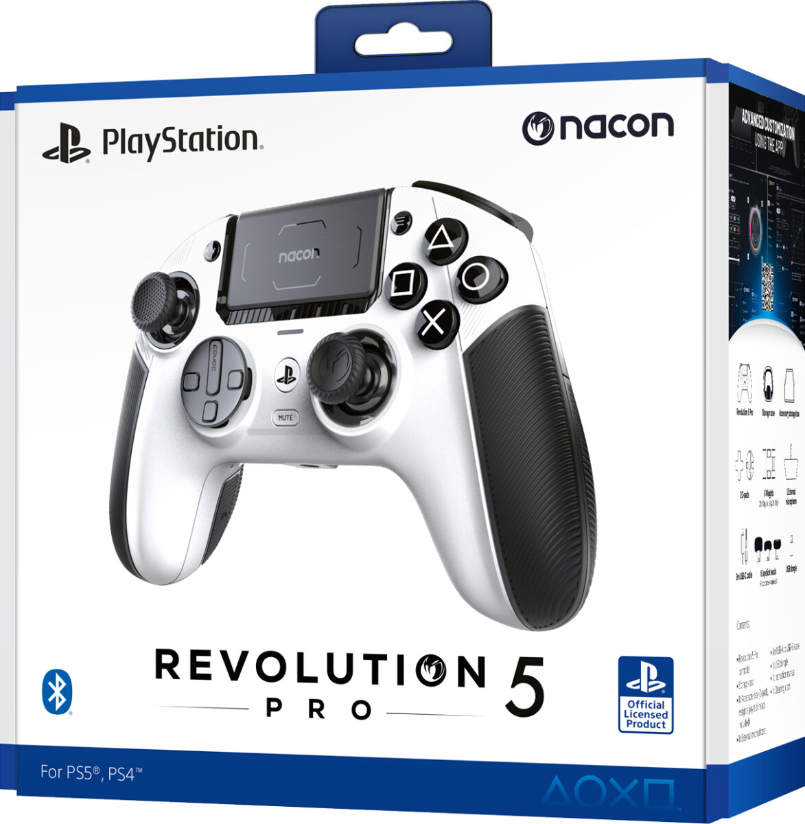 Nacon Ps5 Revolution 5 Pro Controller White