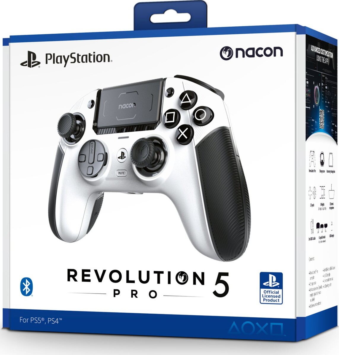 Nacon Ps5 Revolution 5 Pro Controller White