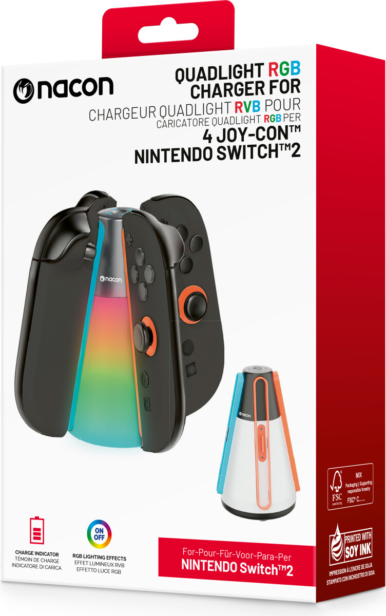 Nacon - Quad Charger Switch 2 Joy-Con