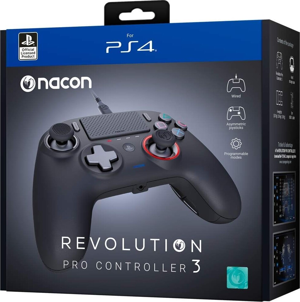 Nacon Revolution Pro 3 Official Ps4 Controller