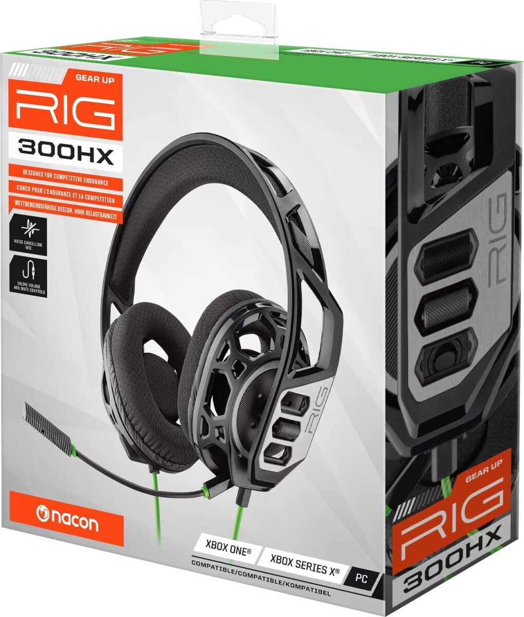 Nacon Rig 300Hx Stereo Gaming Headset Wired Xbox Pc