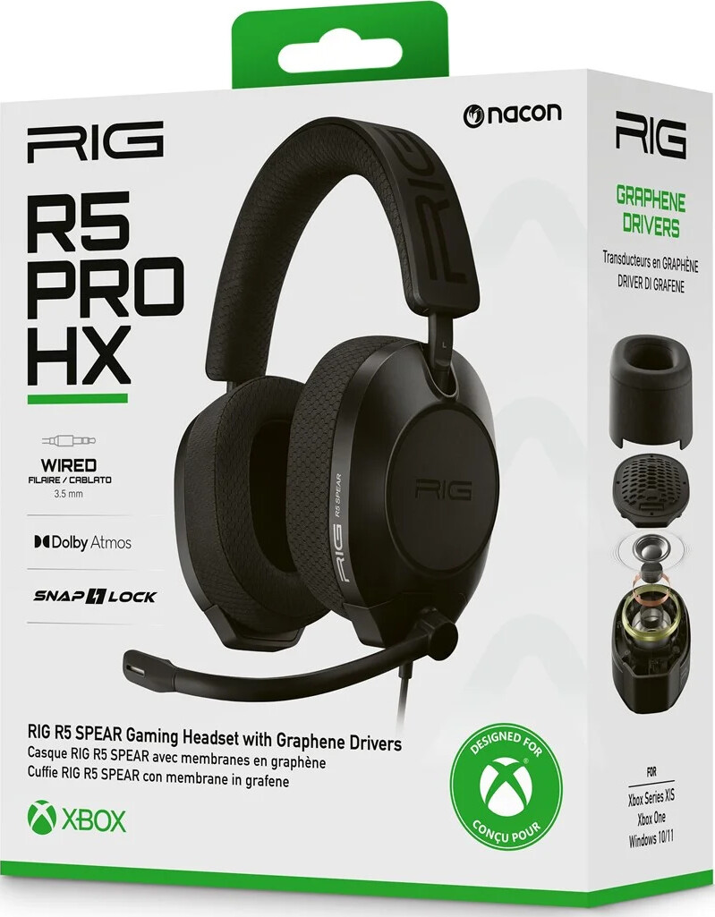 Nacon - Rig R5 Pro - Black Xbox