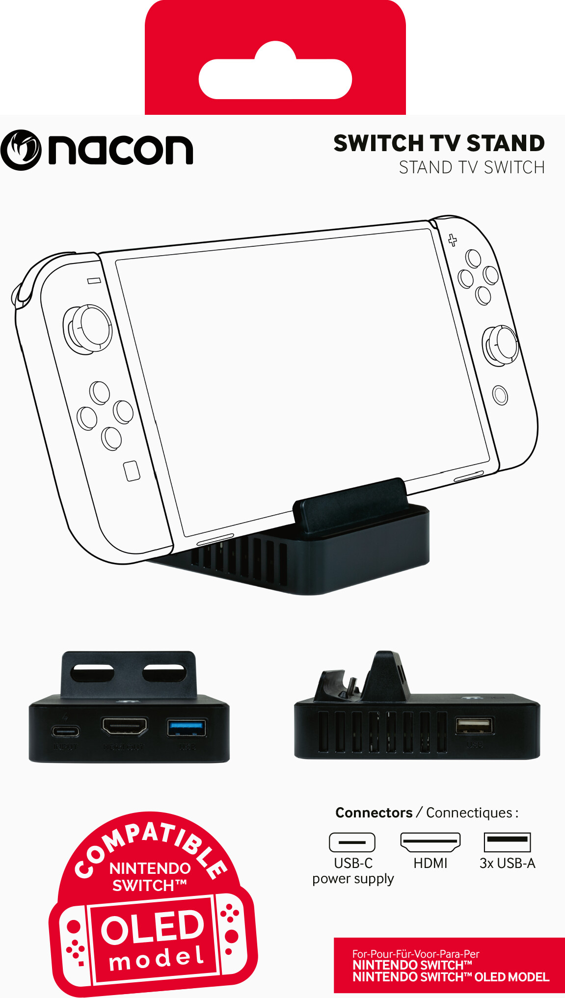 Nacon Switch Tv Stand Nintendo Switch