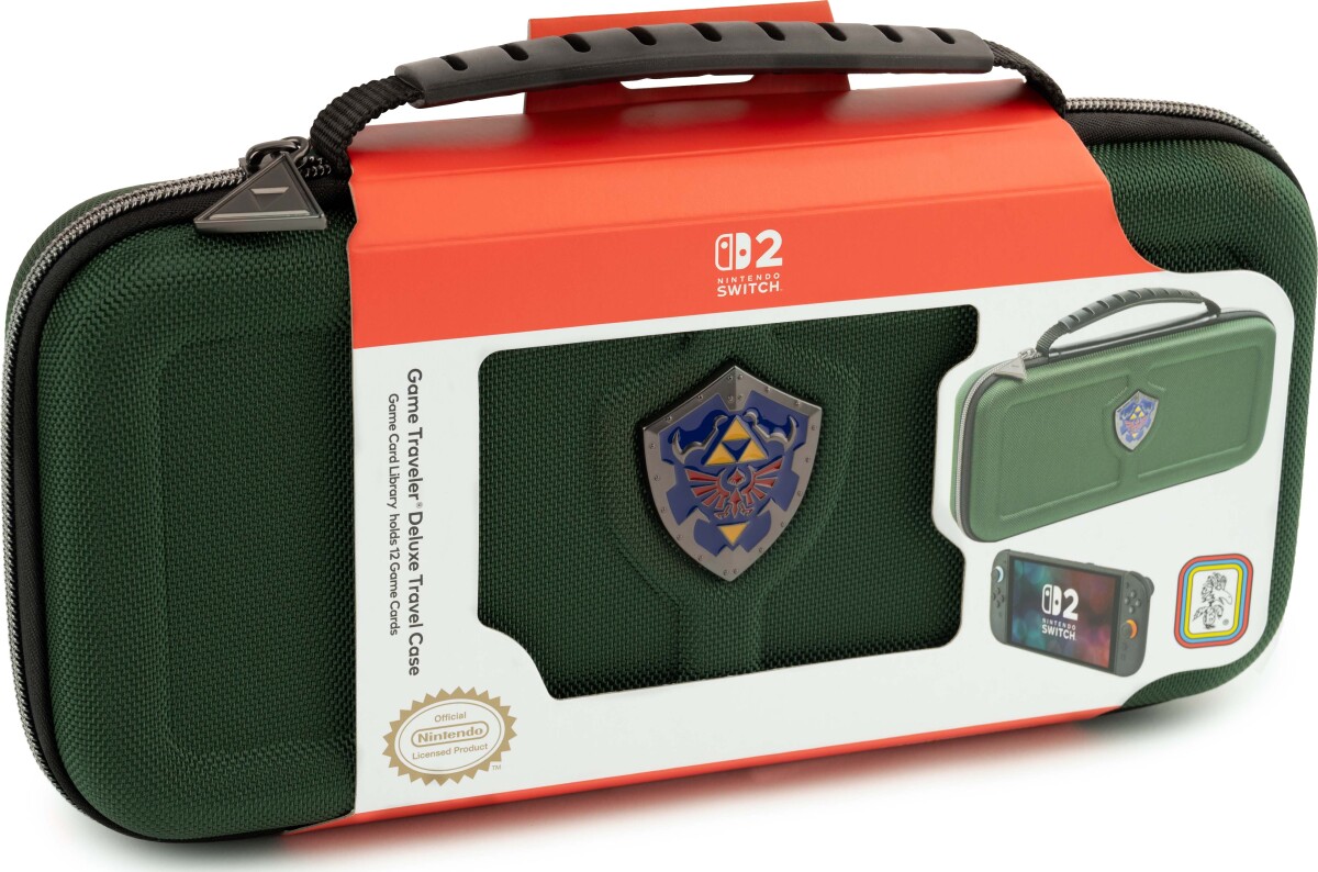Nacon - Travel Case - Zelda Green - Nintendo Switch 2