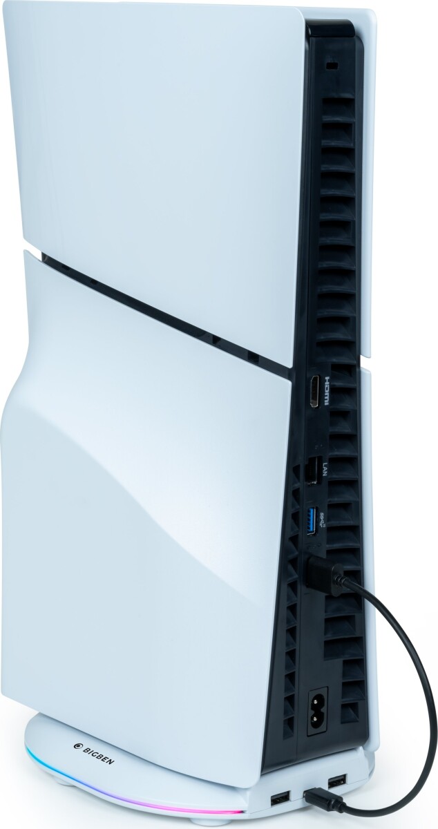 Nacon Vertical Hub Station Rgb White Ps5 Slim