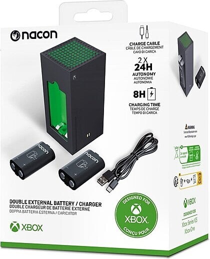 Nacon Xbox Dual Charger Box Official Licenseblack