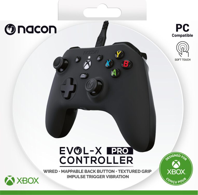 Nacon Xbox Evol-X Pro Controller Official Licenseblack