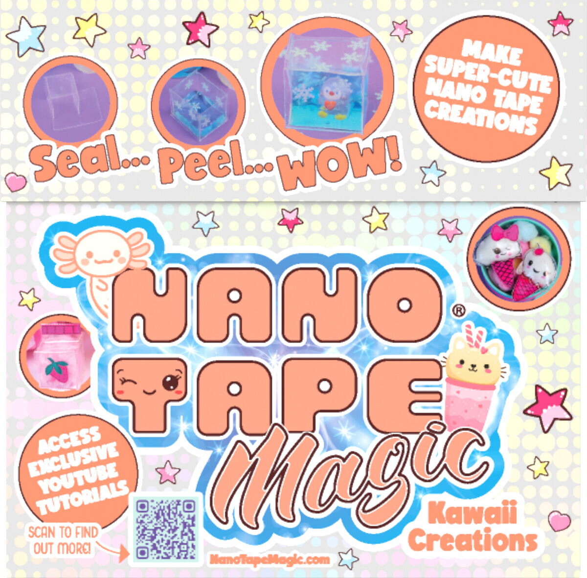 Nano Tape Magic - Kawaii Creations - Skab 5 Unikke Kreationer