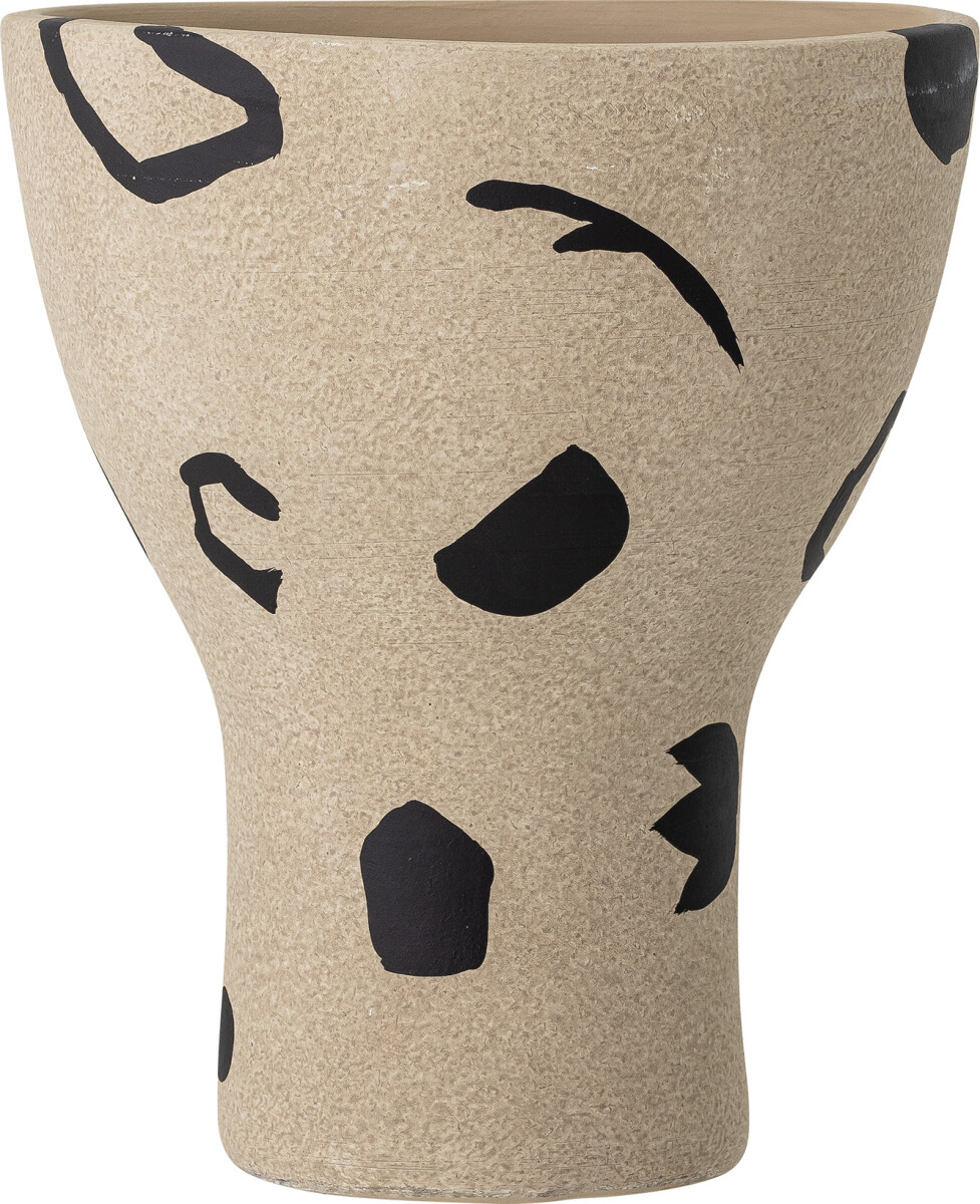 Bloomingville - Nans Deko Vase - Natur - Terrakotta - H 27 Cm