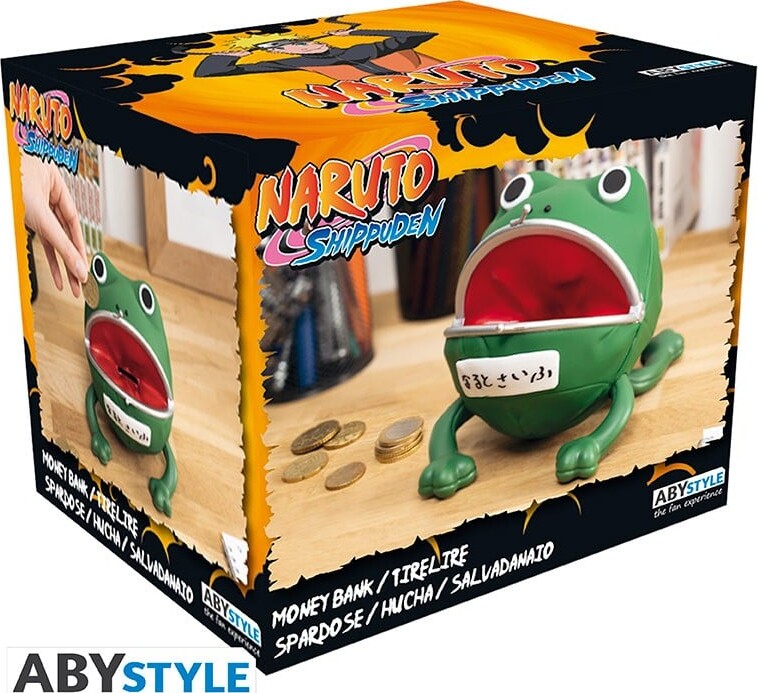 Naruto Shippuden Sparebøsse - Frø - Abystyle - 17 Cm