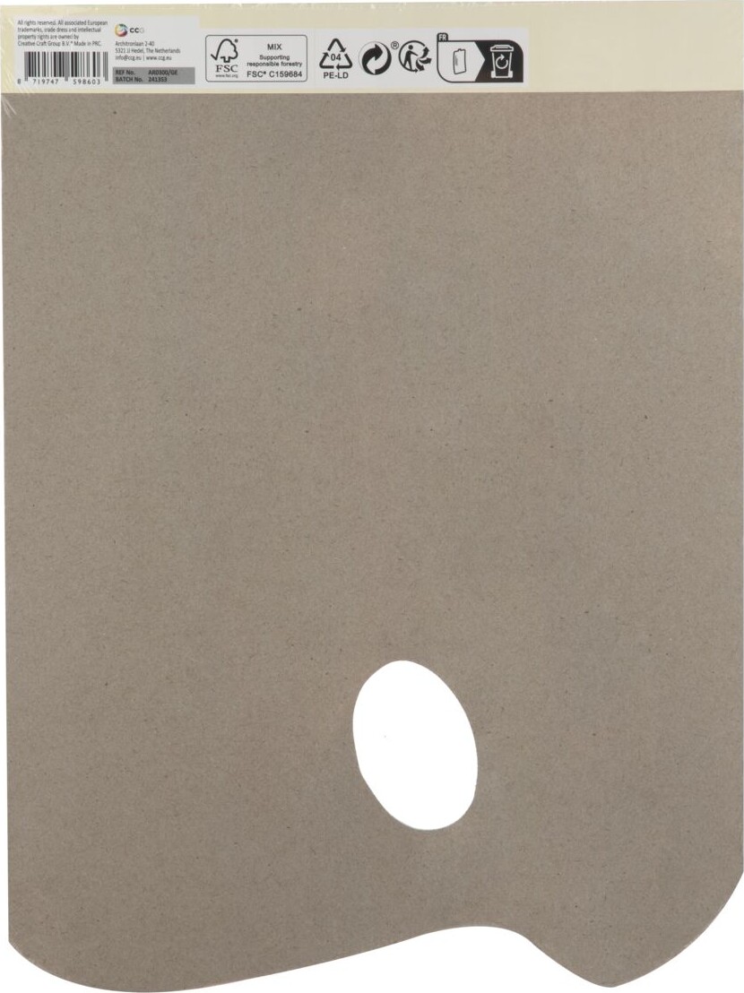 Nassau Fine Art - Malerpaletter I Papir - 40 Ark