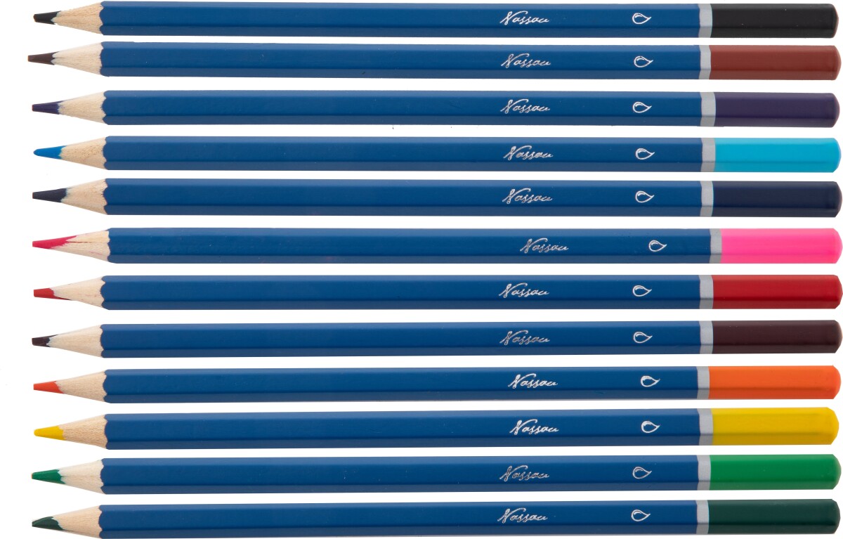 Nassau Fine Art - Akvarel Tusser Og Farveblyanter Sæt - 25 Dele