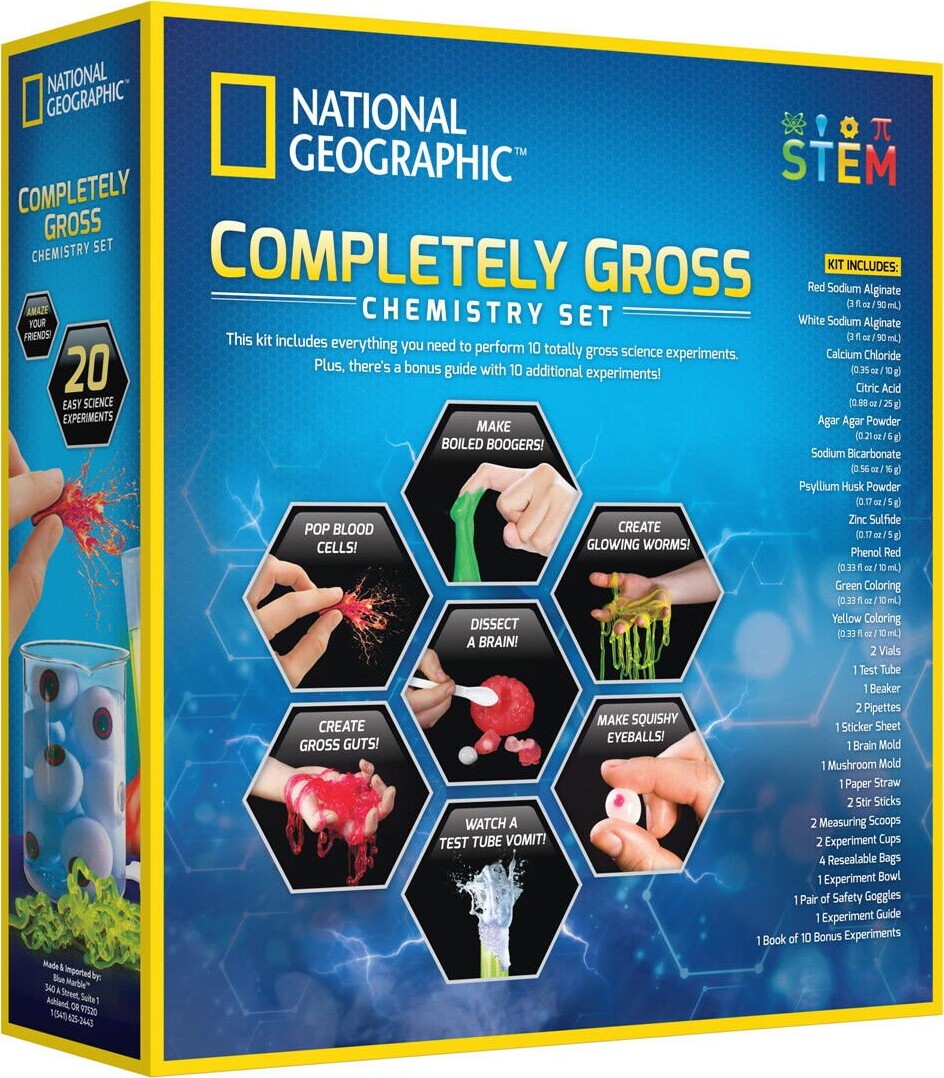 National Geographic - Fuldstændig Ulækker Kemi Sæt