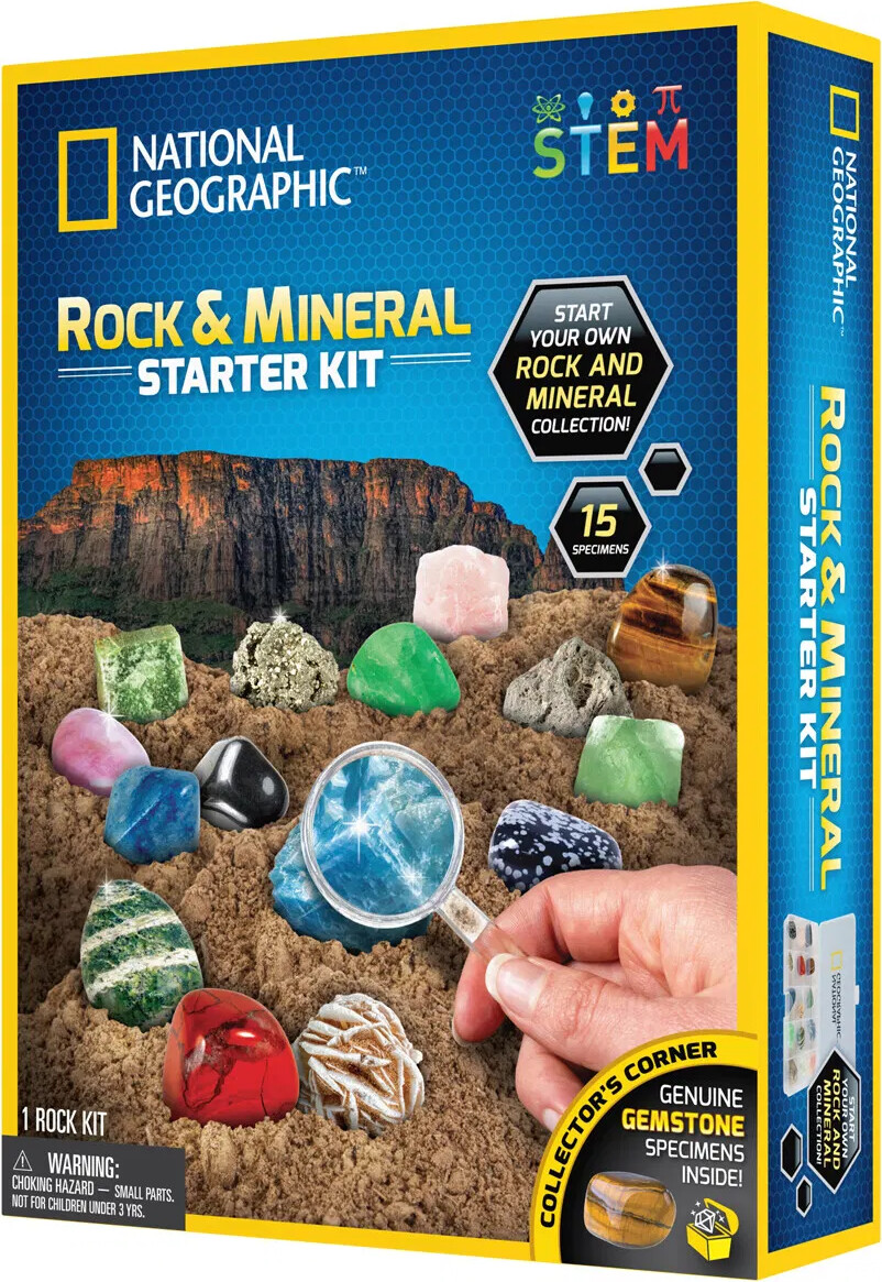 National Geographic - Rock Mineral Starter - Sten Mineral Sæt