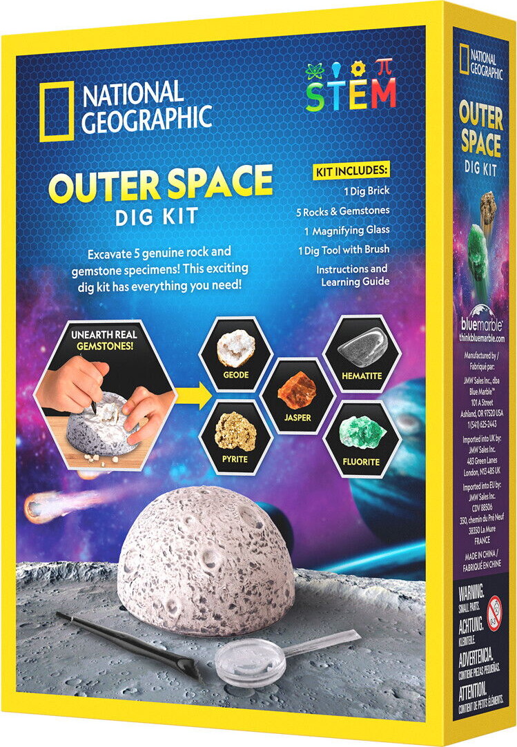 National Geographic - Outer Space Dig Kit - Rummet Gravekit