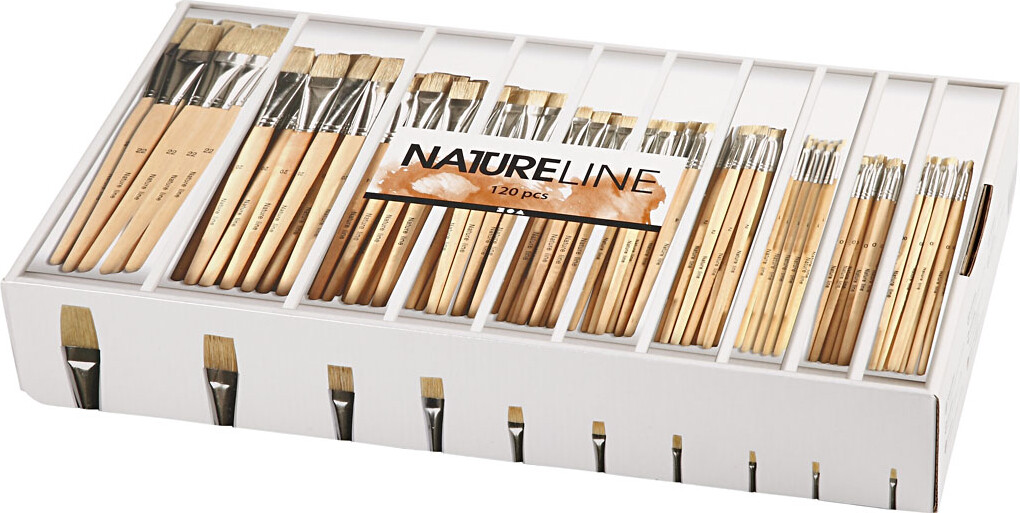Nature Line Pensler - Nr 00 0 1 2 4 8 12 14 20 22 - L 17 5-20 5 Cm - B 3-22