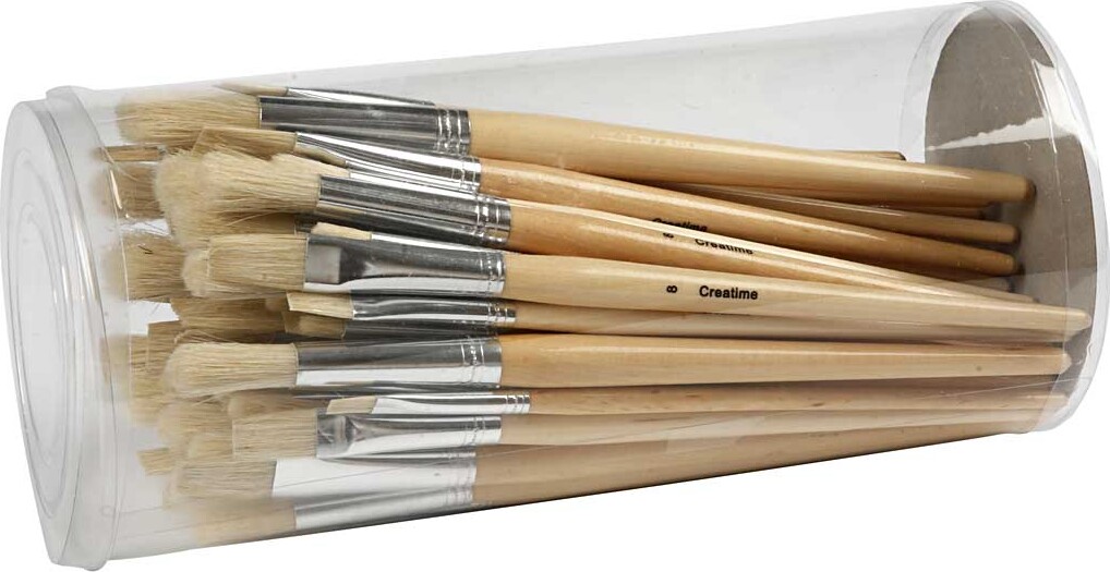 Nature Line Pensler - Nr 1 2 3 4 5 6 7 8 9 10 - L 19 5-23 Cm - B 4-17 Mm -