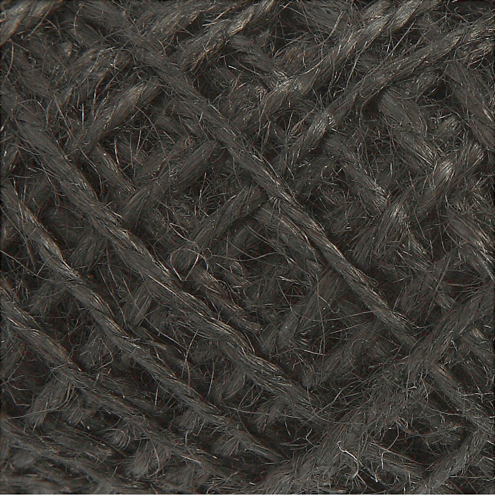 Natursnor - Tykkelse 1-2 Mm - Hamp - Sort - 30 M