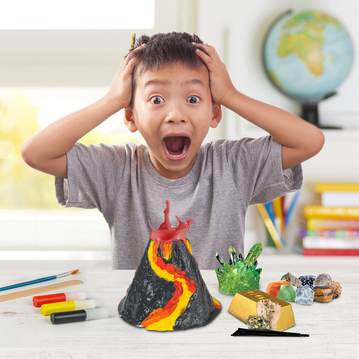 National Geographic - Earth Science Activity Kit - Eksperimentsæt