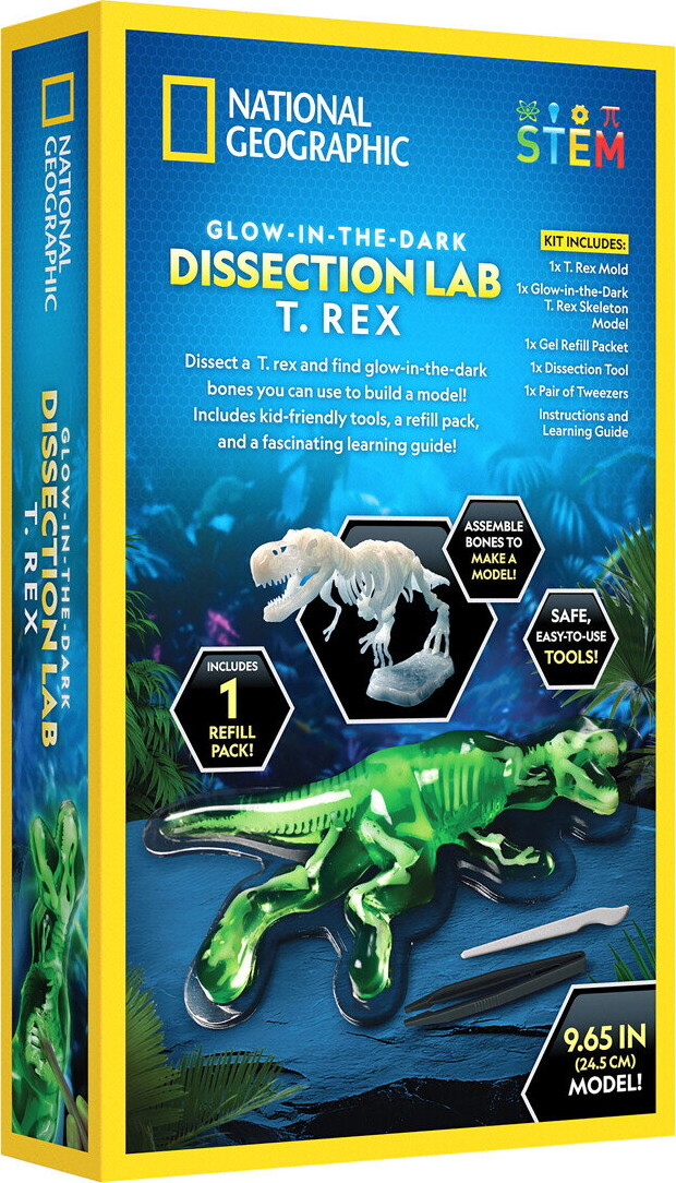 National Geographic - T Rex Glow-In-The-Dark Dissection Lab