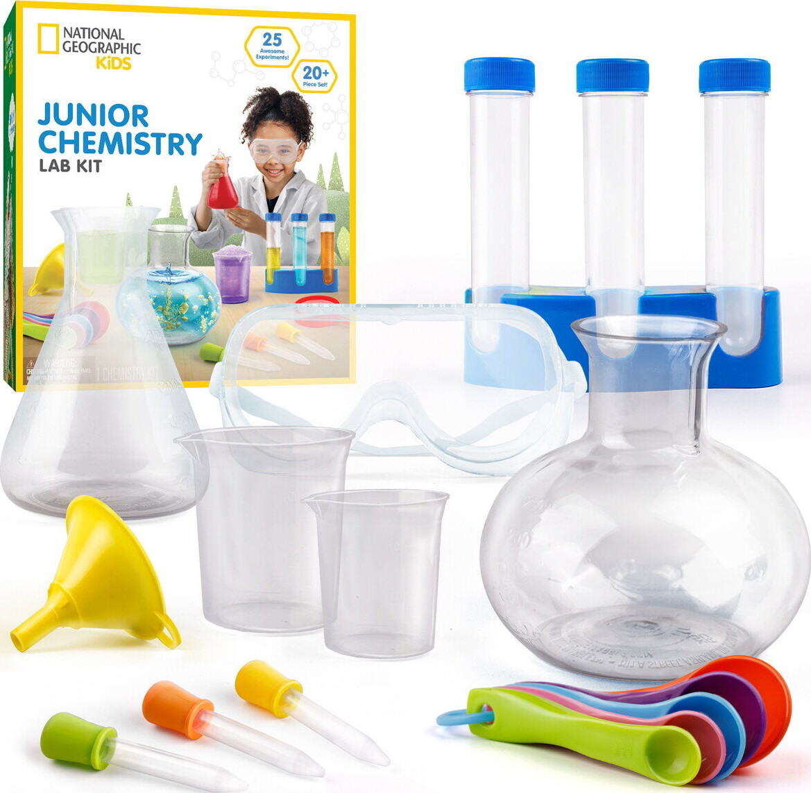 National Geographic - Junior Chemistry Lab Kit - Kemisæt