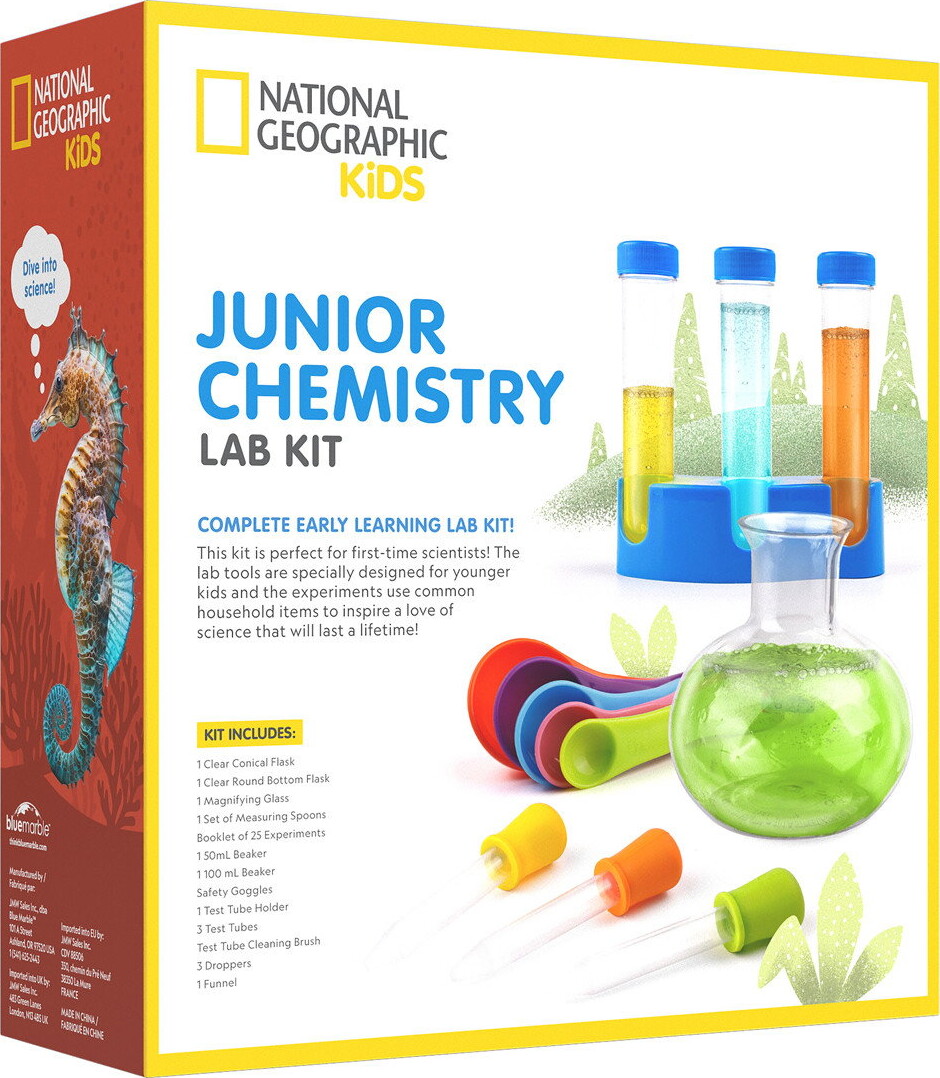 National Geographic - Junior Chemistry Lab Kit - Kemisæt