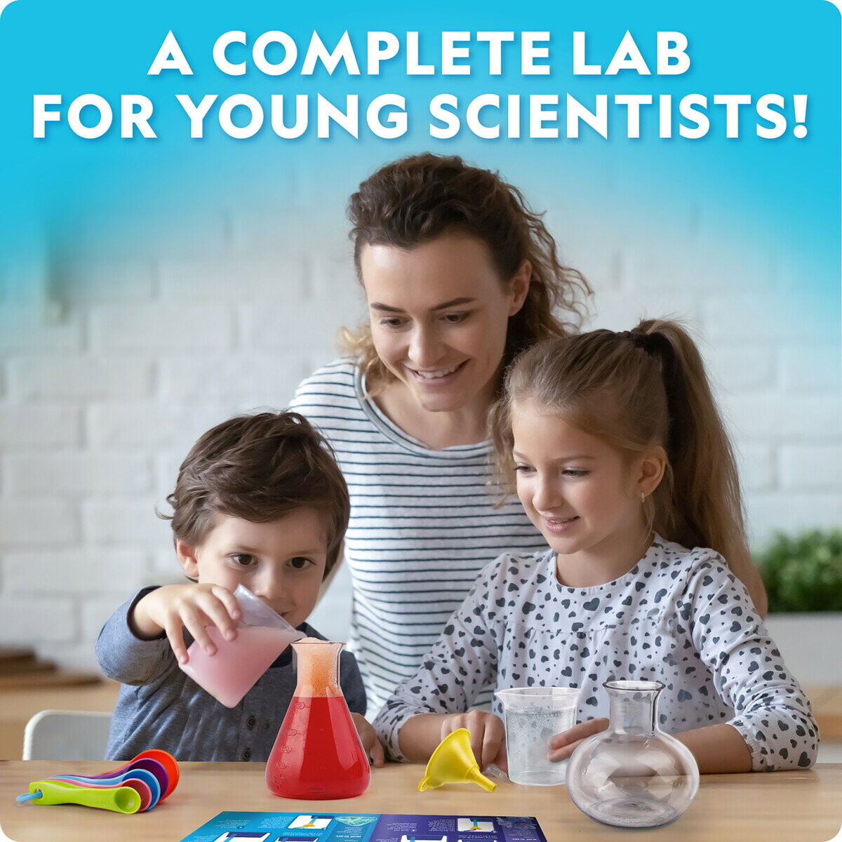National Geographic - Junior Chemistry Lab Kit - Kemisæt