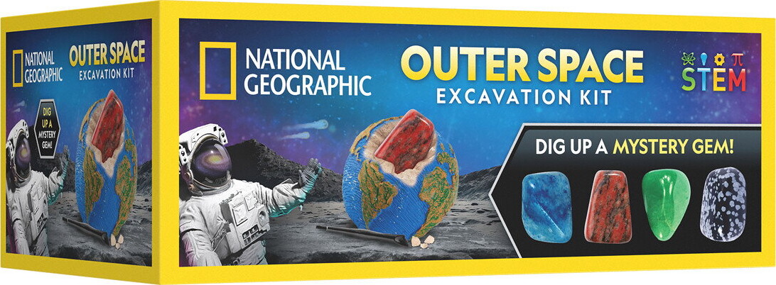 National Geographic - Outer Space Excavation Kit - Udgravningssæt