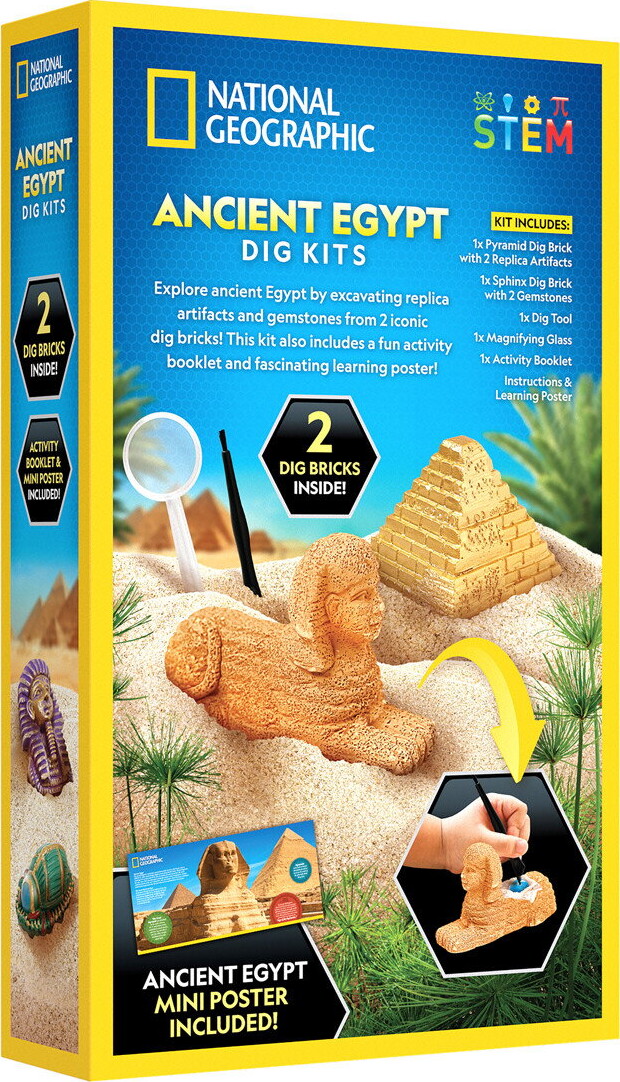 National Geographic - Ancient Egypt - Dig Kits - Stem