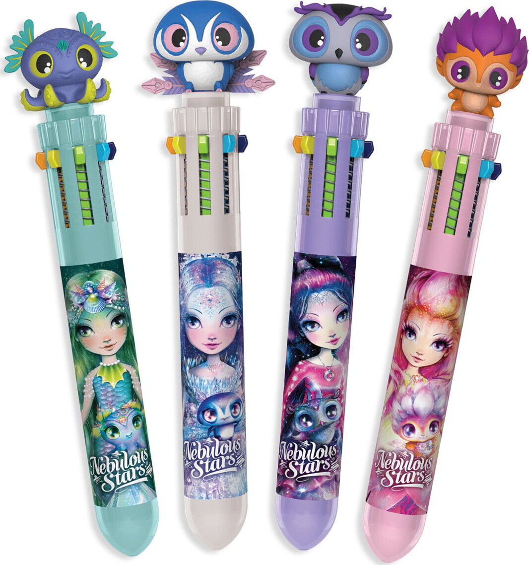 Nebulous Star - Kuglepen 10 Farver Assorterede