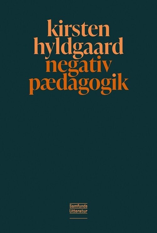 Negativ Pædagogik