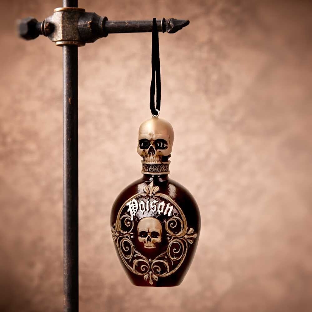Nemesis - House Of Obscura - Poison Bottle Hanging Ornament